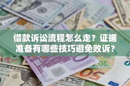 济南借款诉讼流程怎么走？证据准备有哪些技巧避免败诉？