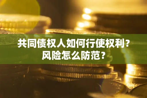 济南共同债权人如何行使权利？风险怎么防范？