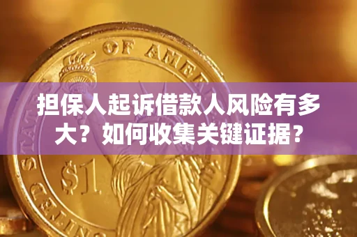 济南担保人起诉借款人风险有多大？如何收集关键证据？
