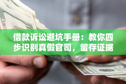济南借款诉讼避坑手册：教你四步识别真假官司，留存证据不踩雷