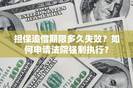 济南担保追偿期限多久失效？如何申请法院强制执行？