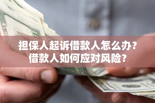 济南担保人起诉借款人怎么办？借款人如何应对风险？