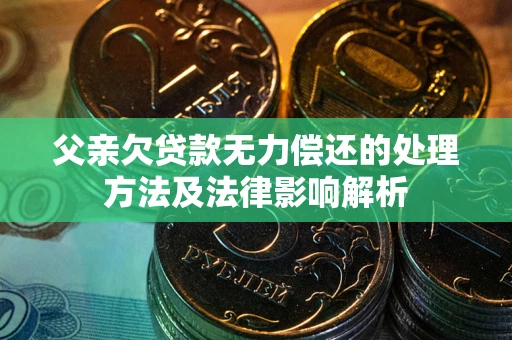 济南父亲欠贷款无力偿还的处理方法及法律影响解析