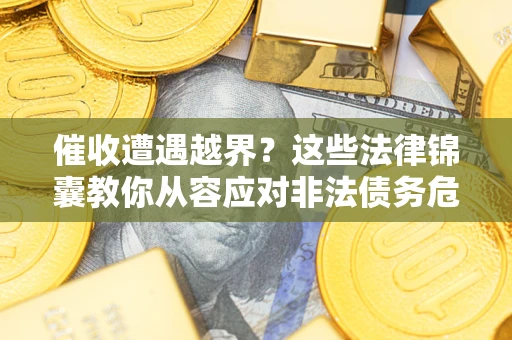 济南催收遭遇越界？这些法律锦囊教你从容应对非法债务危机